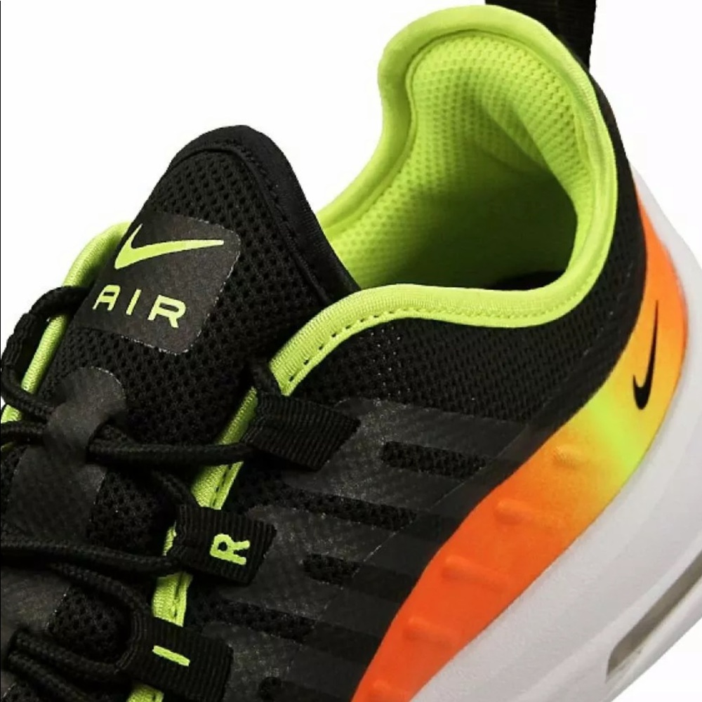 GentlyUsed Nike Air Max Axis Sunset Volt Shoes - Picture 4 of 16